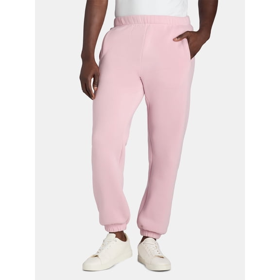 Lazer Men's Fleece Relaxed Fit Sweatpants, Sizes XS-3XL