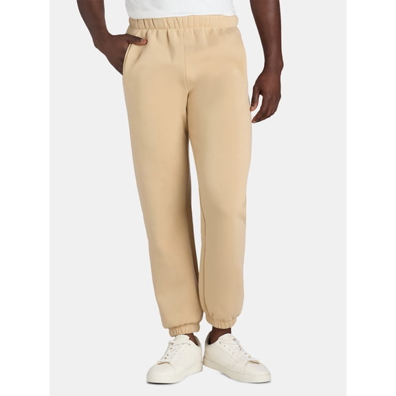 Lazer Men's Fleece Relaxed Fit Sweatpants, Sizes XS-3XL