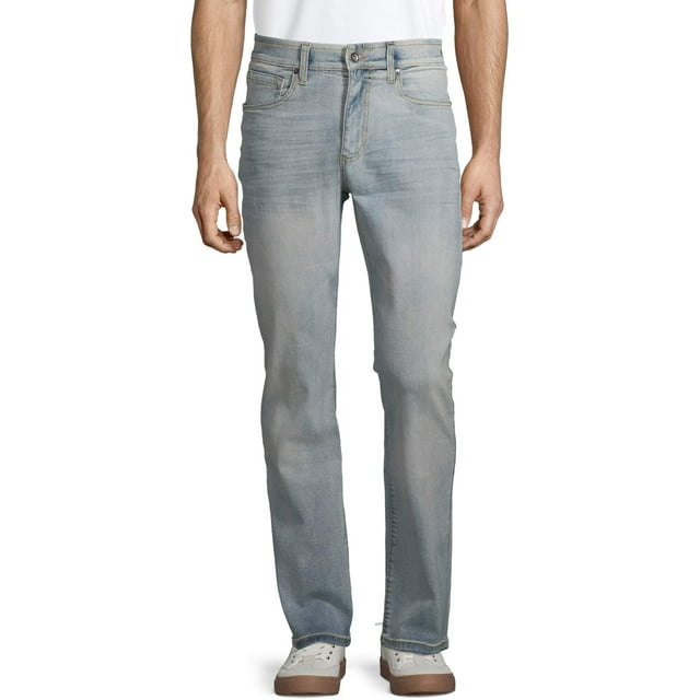 Lazer Men's Flex Denim Bootcut Jeans, Waist Sizes 29"-38", Bootcut Mens Jeans