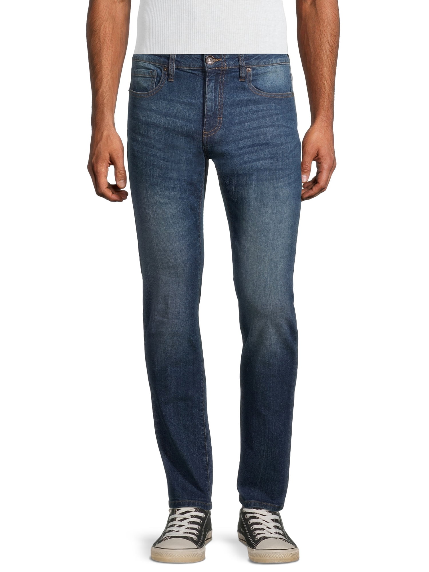 Lazer Men's Flex Denim Skinny Fit Jeans - Walmart.com