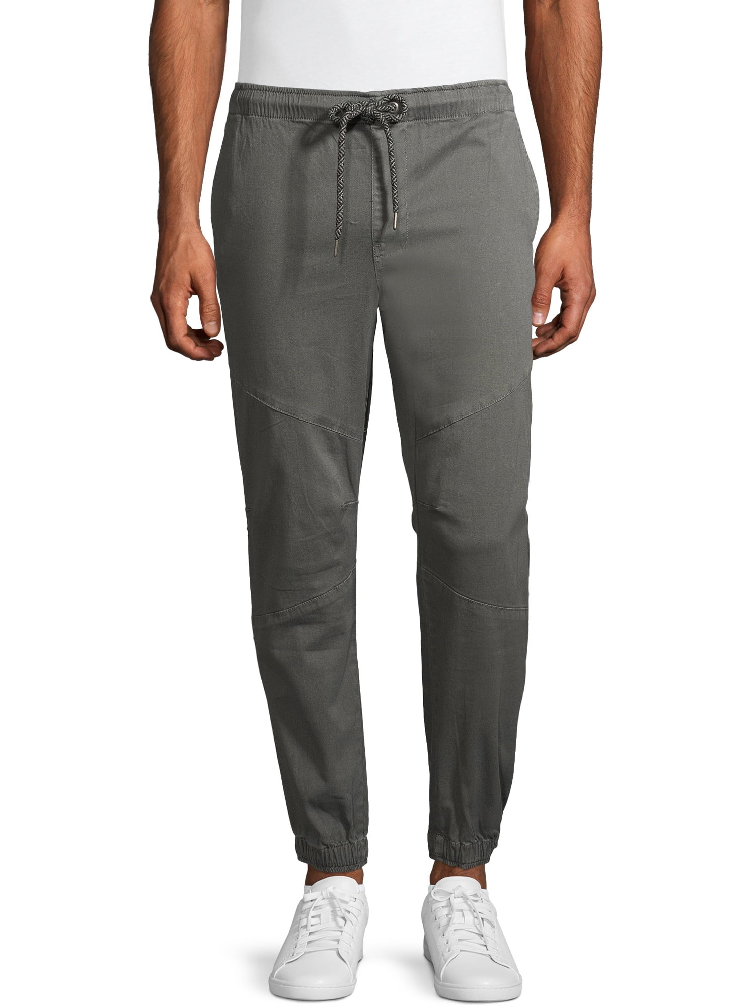 Men's Pull-On Stretch Twill Jogger Pants, Mens Pants Walmart.com