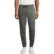 Lazer Men's Pull-On Stretch Twill Jogger Pants, Sizes S-XL, Mens Pants