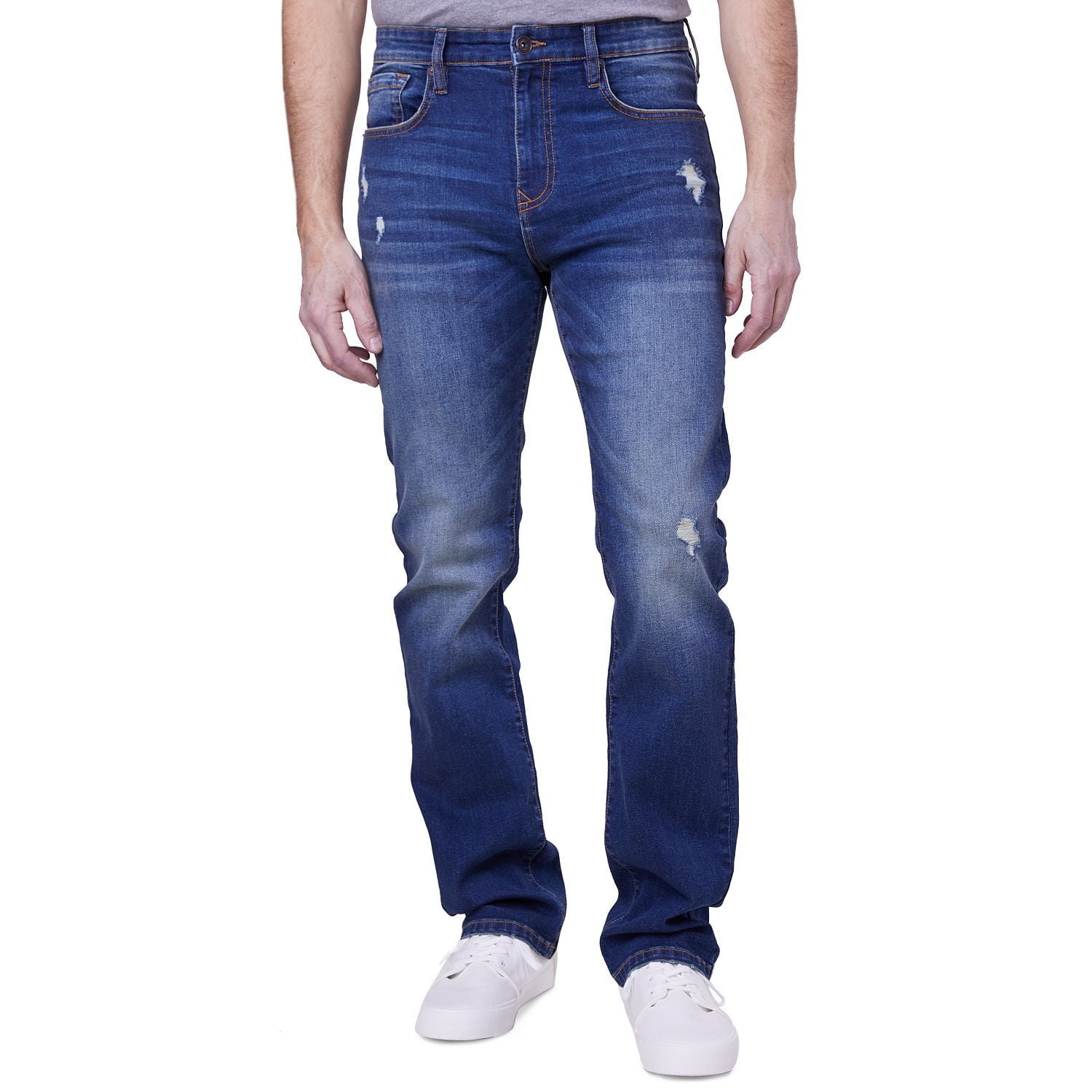 Lazer Men's Straight-Fit Jeans Blue David ML83593 B4HP (34,34 in ...