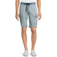 thumbnail image 1 of Lazer Men's and Big Men's Pull On Cargo Shorts, Sizes S-2XL, 1 of 5