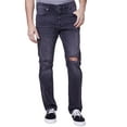 thumbnail image 1 of Lazer Mens Mid Rise Destroyed Slim Jeans, 1 of 2