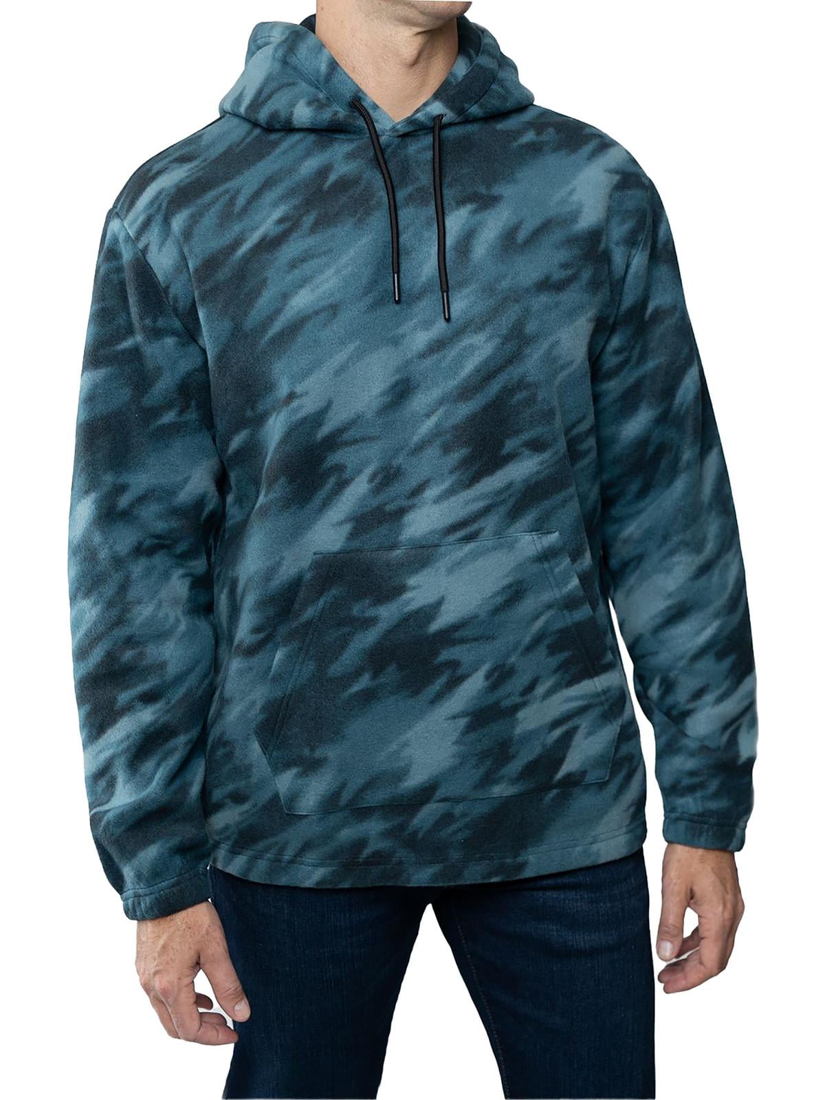 Lazer Mens Polar Fleece Pullover Hoodie