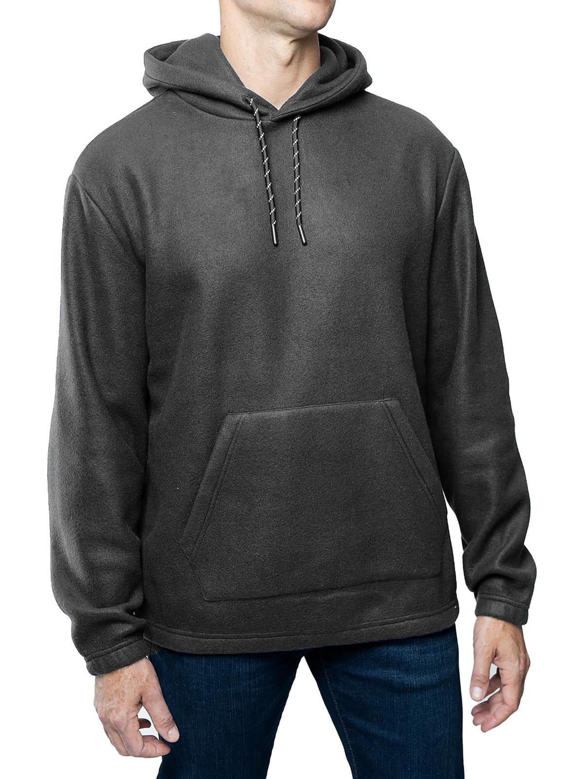 Lazer Mens Polar Fleece Pullover Hoodie
