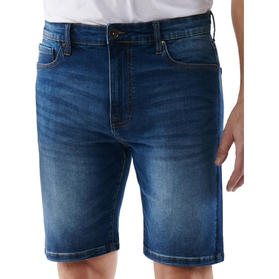 Lazer Mens Slim Fit Jean Denim Shorts