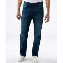 Lazer Mens Straight-Fit Stretch Hudson Jeans Blue 31 x 32