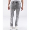 thumbnail image 1 of Lazer Mens Straight-Fit Stretch Jeans Gray 33 x 30, 1 of 4