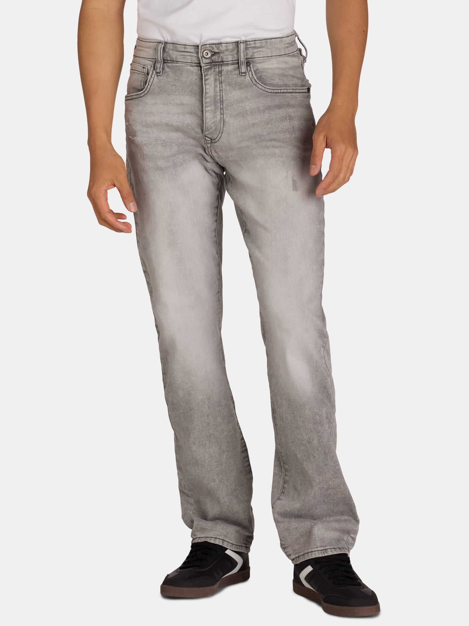 Lazer Men’s Orion Wash Straight Fit Jeans, Sizes 30-38 - Walmart.com