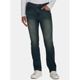 thumbnail image 1 of Lazer Pointe Men's Slim Fit Stretch Denim Jeans with Back Pocket Embroidery, Sizes 30"-38", 1 of 5