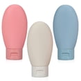 thumbnail image 1 of Lazer Refillable Travel Bottles for Toiletries | Silicone Leak-Proof Containers with Lids | 60ML Pack of 3 | Perfect for Shampoo, Conditioner, Lotion, Body Wash| Easy Squeeze & Refill Travel Set, 1 of 9