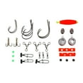 thumbnail image 1 of Lazer Sharp 32 Piece "Pro Series" Catfish Fishing Terminal Tackle Kit, 1 of 8