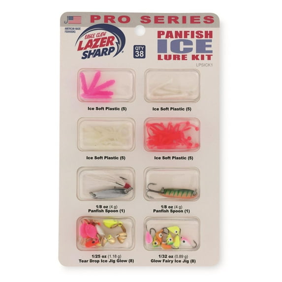Lazer Sharp 38 Piece Panfish Lure Kit