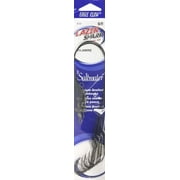 Lazer Sharp 9135H-6/0 Nylawire with Baitholder Hook, Black, Size 6/0