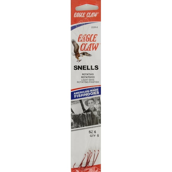 Lazer Sharp Crappie Aberdeen Rotating Hook, Red