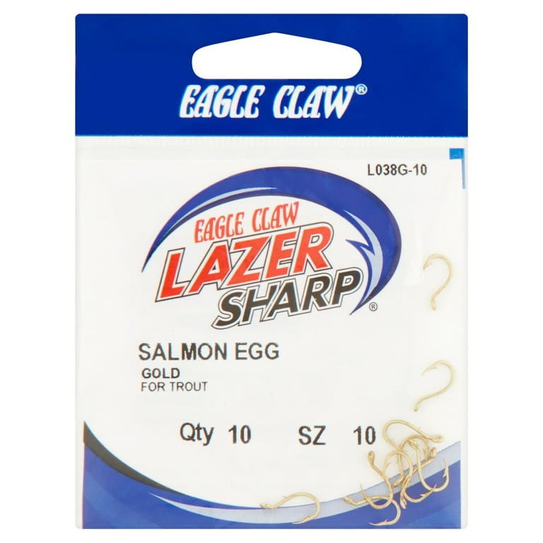Lazer Sharp L038GH-10 Salmon Egg Fish Hook Size 10