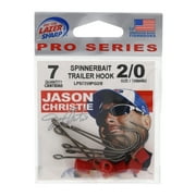Lazer Sharp LPS7259PG2/0 Spinner Bait Trailer Hook, Bronze Size 2/0