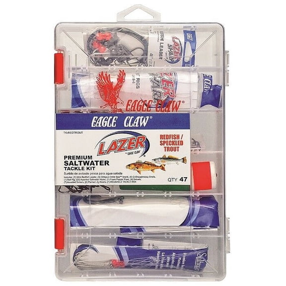 Eagle Claw Lazer Sharp Redfish/Trout Tackle Kit