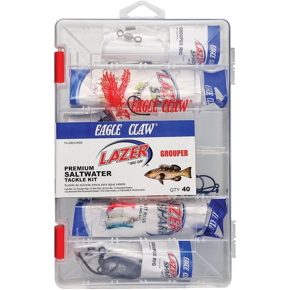 Lazer Sharp Saltwater Grouper Tackle Kit
