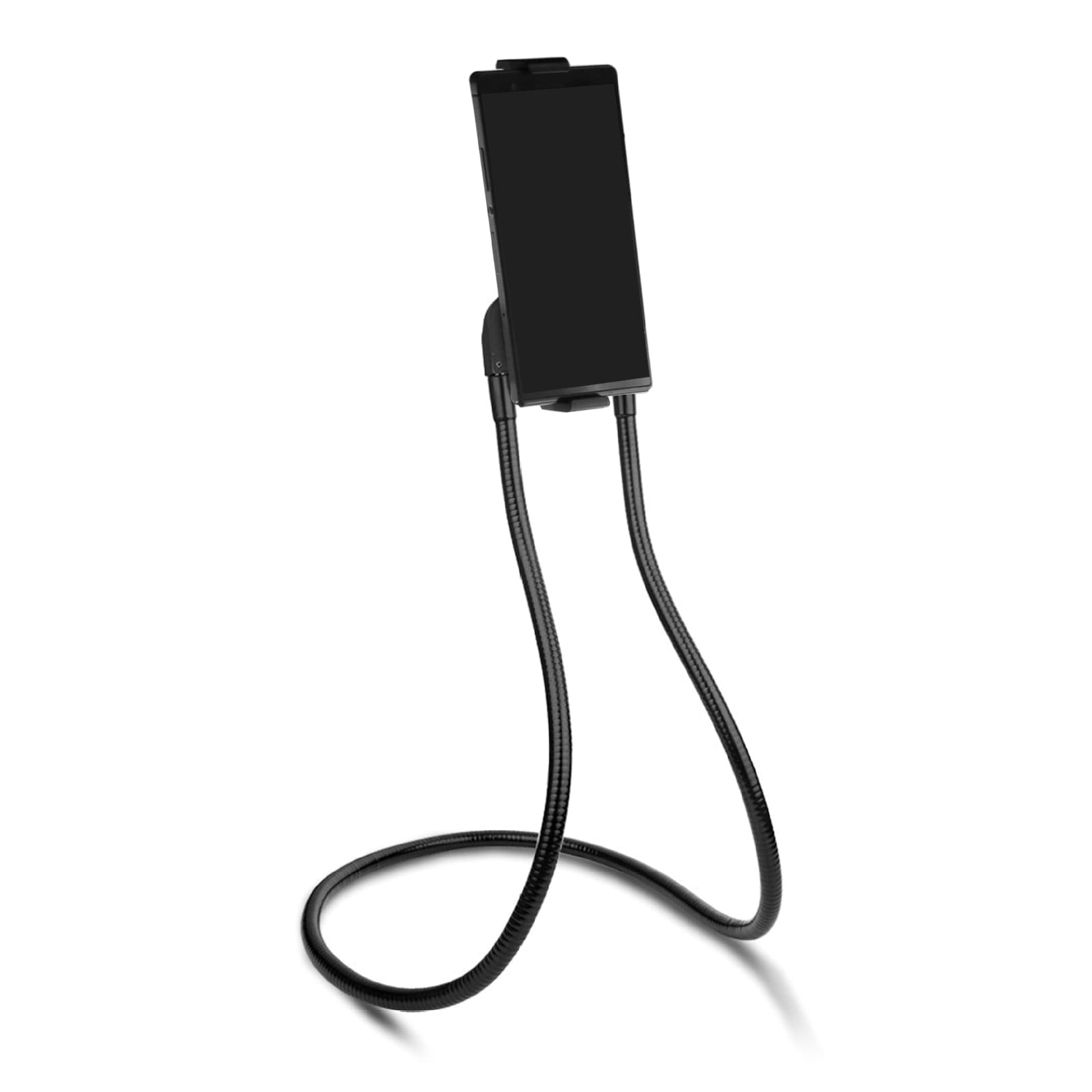 Lazily Neck Phone Holder Smartphone Stand with Flexible Neck Holder, for Video Watching and Handsfree Call Recording