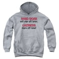 thumbnail image 1 of Laziness-Youth Pullover Hoodie, Athletic Heather - Large, 1 of 1