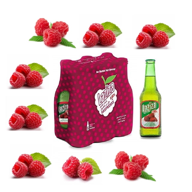 Top End Raspberry 330ml Laziza Raspberry Malt 6pk - Pop cases for hospitality - Walmart ...