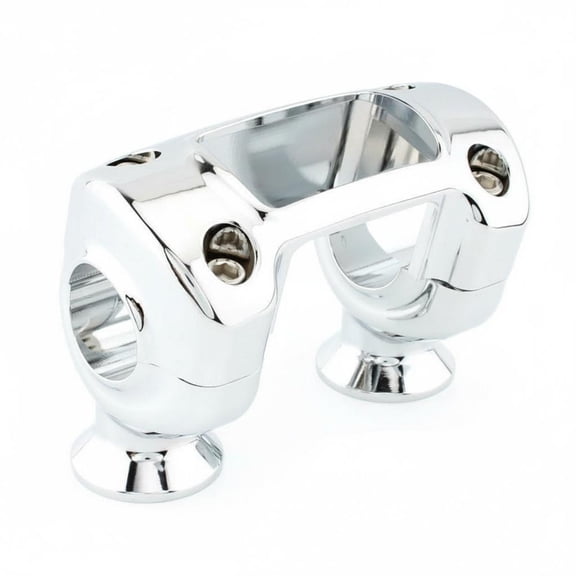 Lazsy 1.25 Inch Riser Heavy Duty Metal Handlebar Riser Easy Replacement Motorcycle Gauge Bracket for Motorcycle Enthusiasts