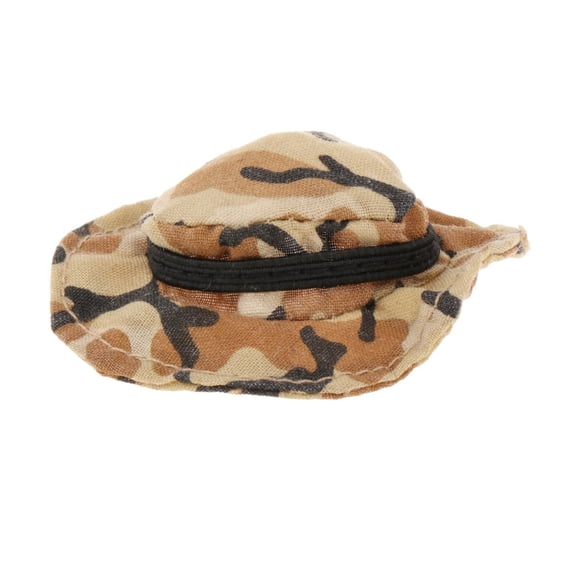 Lazsy 1/6 Male Hat Miniature Costume Headgear Costume Gentleman Accessories Doll Decor