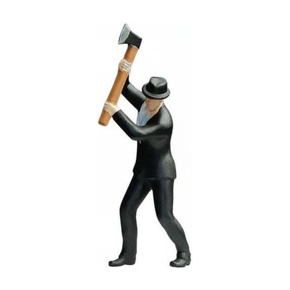 Lazsy 1:64 Miniature Figure Hand-Painted Action Pose Figure for Model Collectors