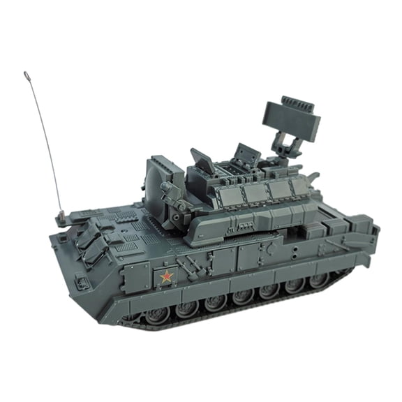 Lazsy 1/72 Vehicle Building Kits Miniature Armored Vehicles Puzzle Games 4D Tank Model Green