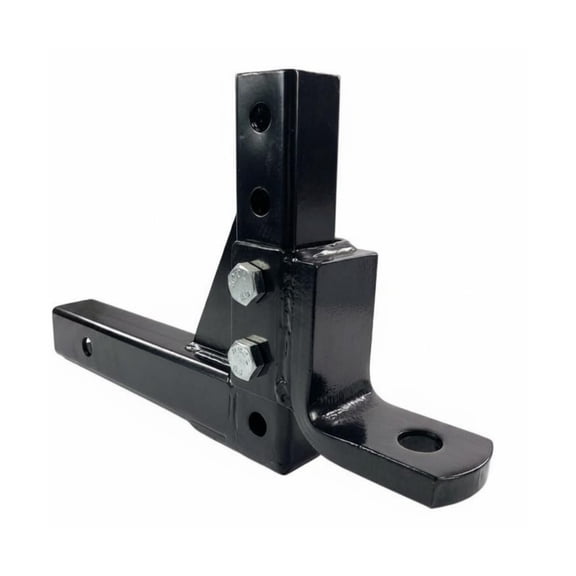 Lazsy 10 Inch Drop Hitch Mount Towing Accessory Anti-Tamper-Resistant for Rough-Terrain