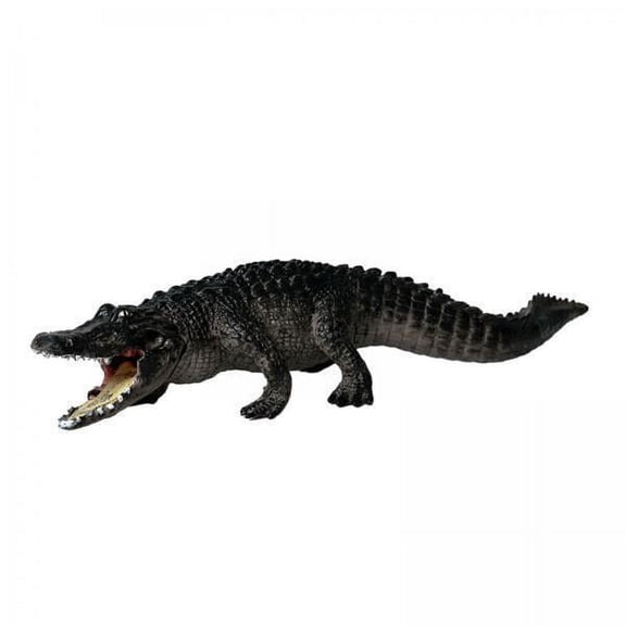 Lazsy 2-6pack Realistic Crocodile Figurines Preschool Animals for Children Birthday 2 Pcs