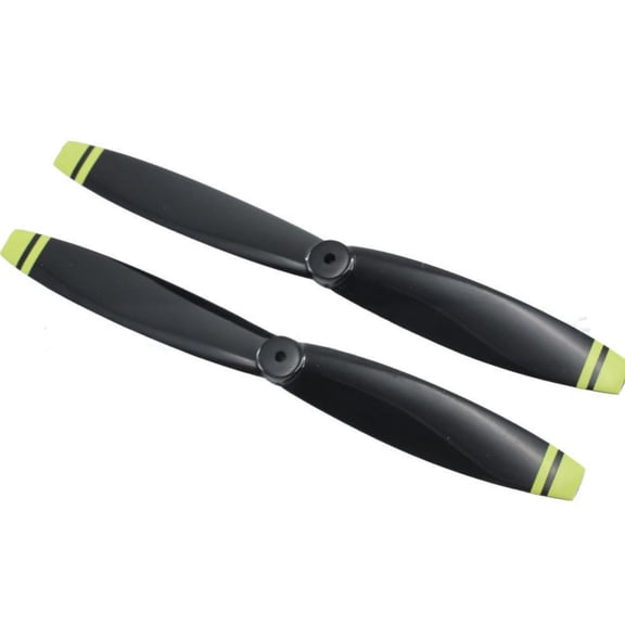 Lazsy 2 Pieces Rc Plane Propeller Model Plane Propeller Hobby Parts for Hobbyists