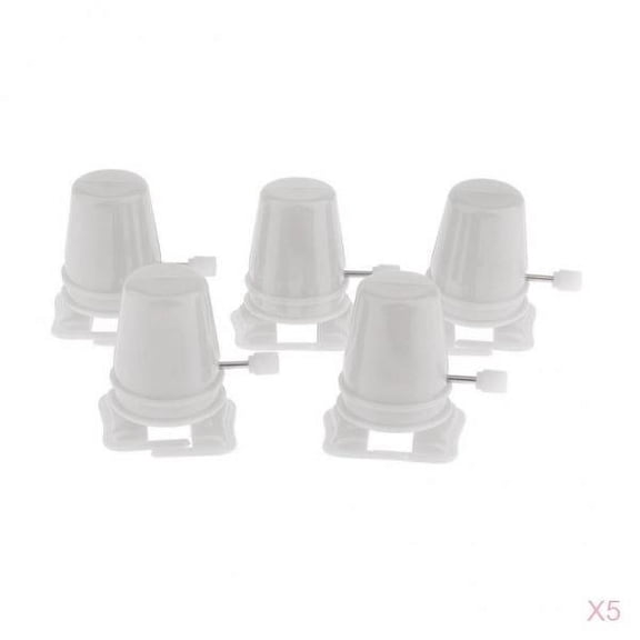 Lazsy 25pcs Clay DIY Plastic Clockwork Fittings Machine Walking Robot Wind Up Kids