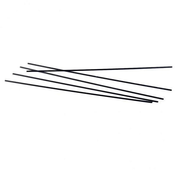 Lazsy 2X 5pcs Black Carbon Fiber Tube Rod for Model Building Diorama Scenery 2mm