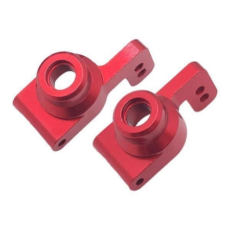 Lazsy 2x 2 Pieces Metal Rear Axle Carriers Upgrade Parts for 144001 1:14 & for 1240191 24018 1:12 RC Car Replacement Spare Parts 2 Pcs