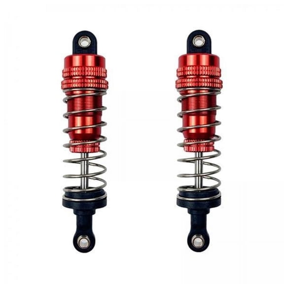 Lazsy 2x RC Car Shock Absorber, Metal Shock Absorber Damper 86 144001 RC Crawler Car Car Parts Replacement