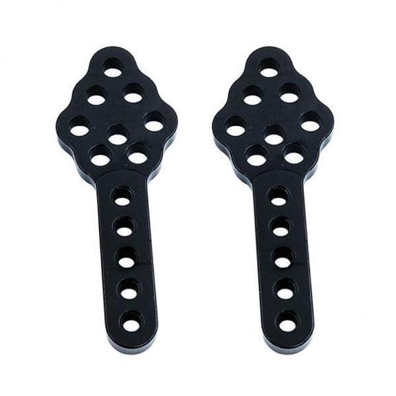 Lazsy 2x2 RC Car Shock Absorber Mount Adjustable For Axial SCX10 90046 D90 Black