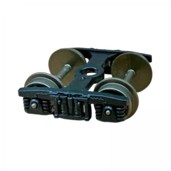 Lazsy 2xModel Trains Bogie Wheel for 0.94inch Gauge Railway Professional Replacement 209P Passenger Train 2 Pcs