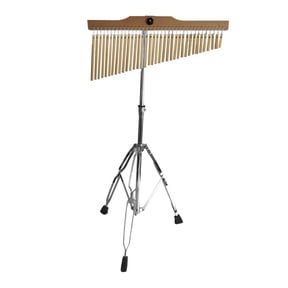 Lazsy 36 Bar Chimes Musical Instrument Musical Chimes Instruments Practice with Height Gold White