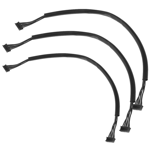 Lazsy 3pcs 1/10 Scale RC Model Vehicle Brushless ESC Motor Hall Sensor Cable 200mm
