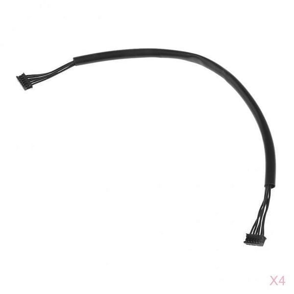 Lazsy 4 Pieces 1/10 Sensored ESC Sensor Cable for RC Car Buggy Crawler Replacement