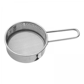 Lazsy 5xMini Flour Sieve 40 Fine Mesh Strainer Food Colander for Sugar Coffee Pastas 5 Pcs