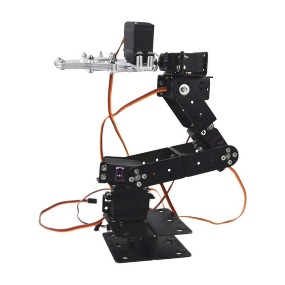 Lazsy 6 DOF Metal Manipulator Mechanical Arm for Robot DIY Beginners Robot Kits - Easy
