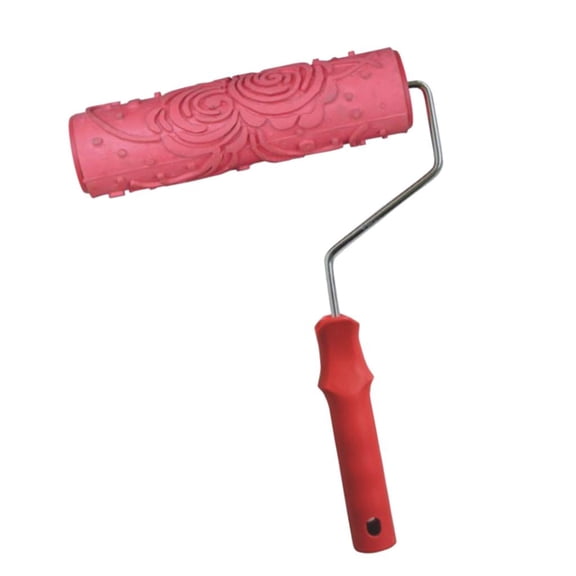 Lazsy 7" Professional Wall Painting Roller, Roller Brush, Rubber Runner, Empaistic Stamping Tool , EG037T