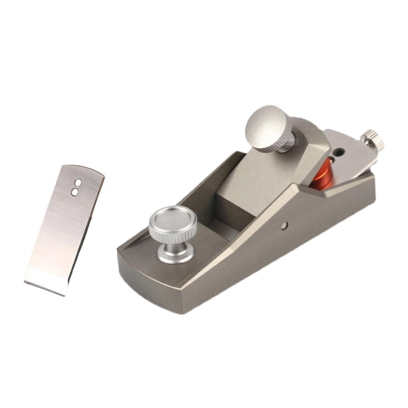 Lazsy Aluminum Alloy Hand Planer with DIY Model Making Tool Carpenter Tools Wood Trimming Plane for Craft Woodworking