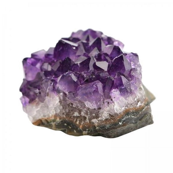 Lazsy Amethyst Quartz Geode Collection Cluster 6 Pcs