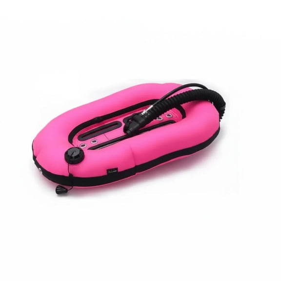 Lazsy Backplate Wing BCD Straps Slots Nylon Buoyancy Wing 30Lb Lift Diving Bladder for Technical Divers, Underwater